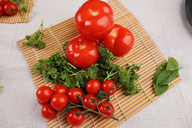 Fresh ingredients at Davanni's kitchen